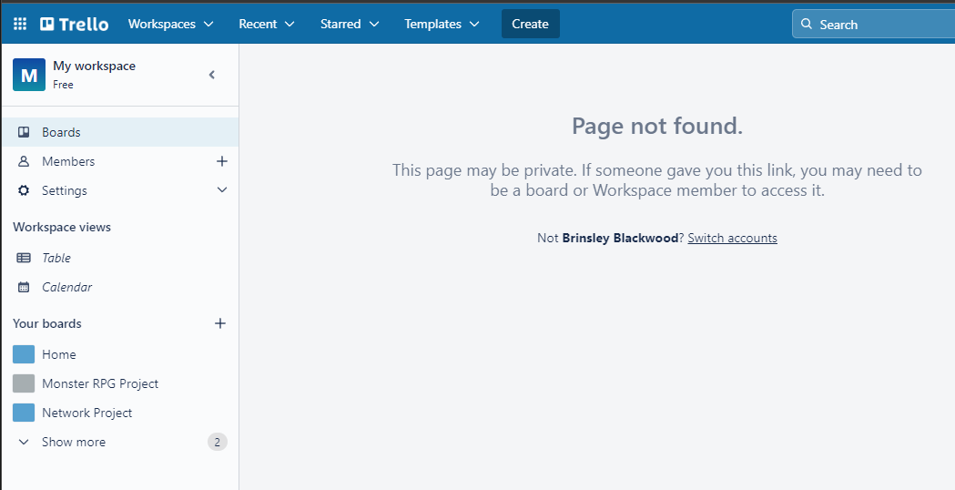 Solved Missing boards / workspaces