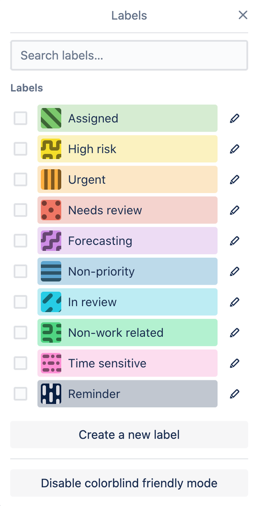 Solved Can I add more color label options to organize my