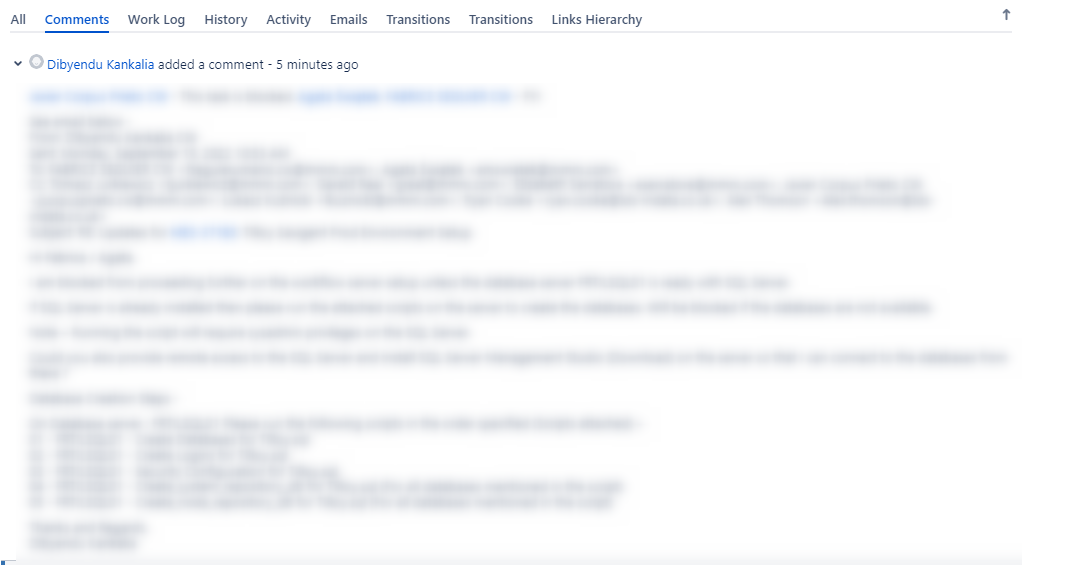 Is there a way that you can tag a JIRA ticket in e...