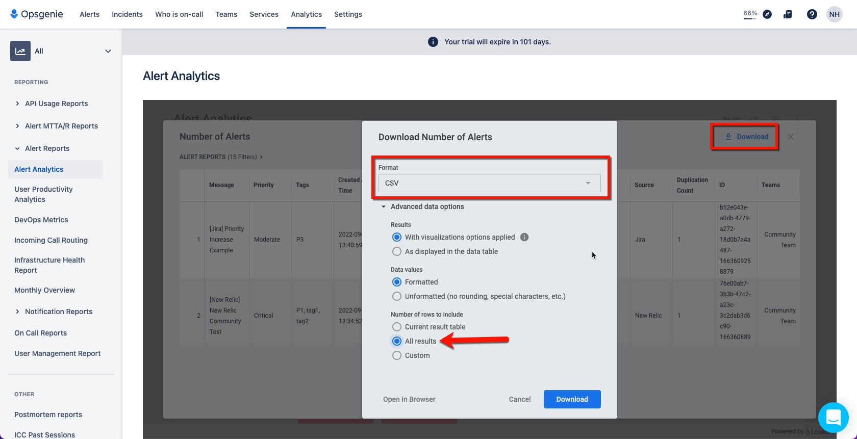 Is there a way to see a list of all the "tags" use...