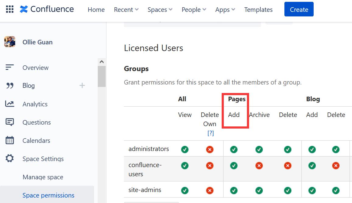 Solved Add or remove page restrictions