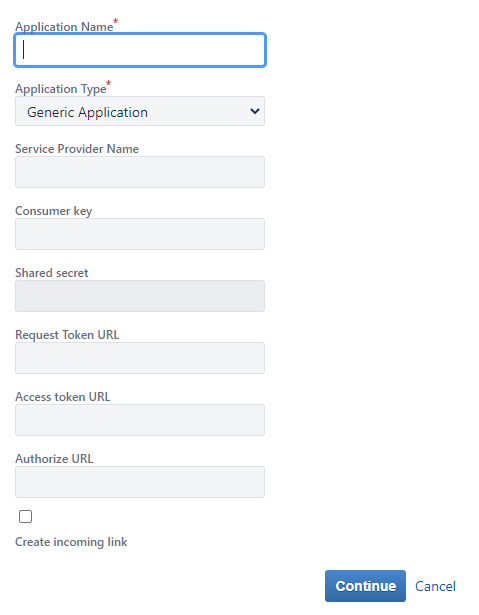 Application link not providing me the "redirect ur...