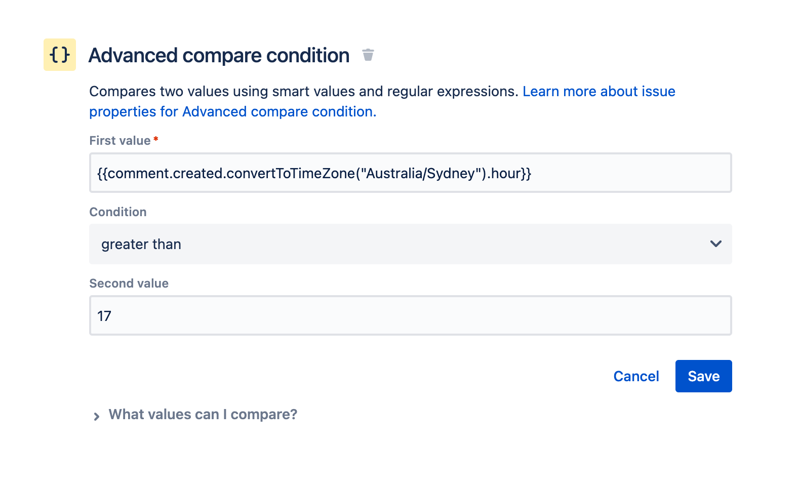 Solved Automation Create comment if past specifc time o