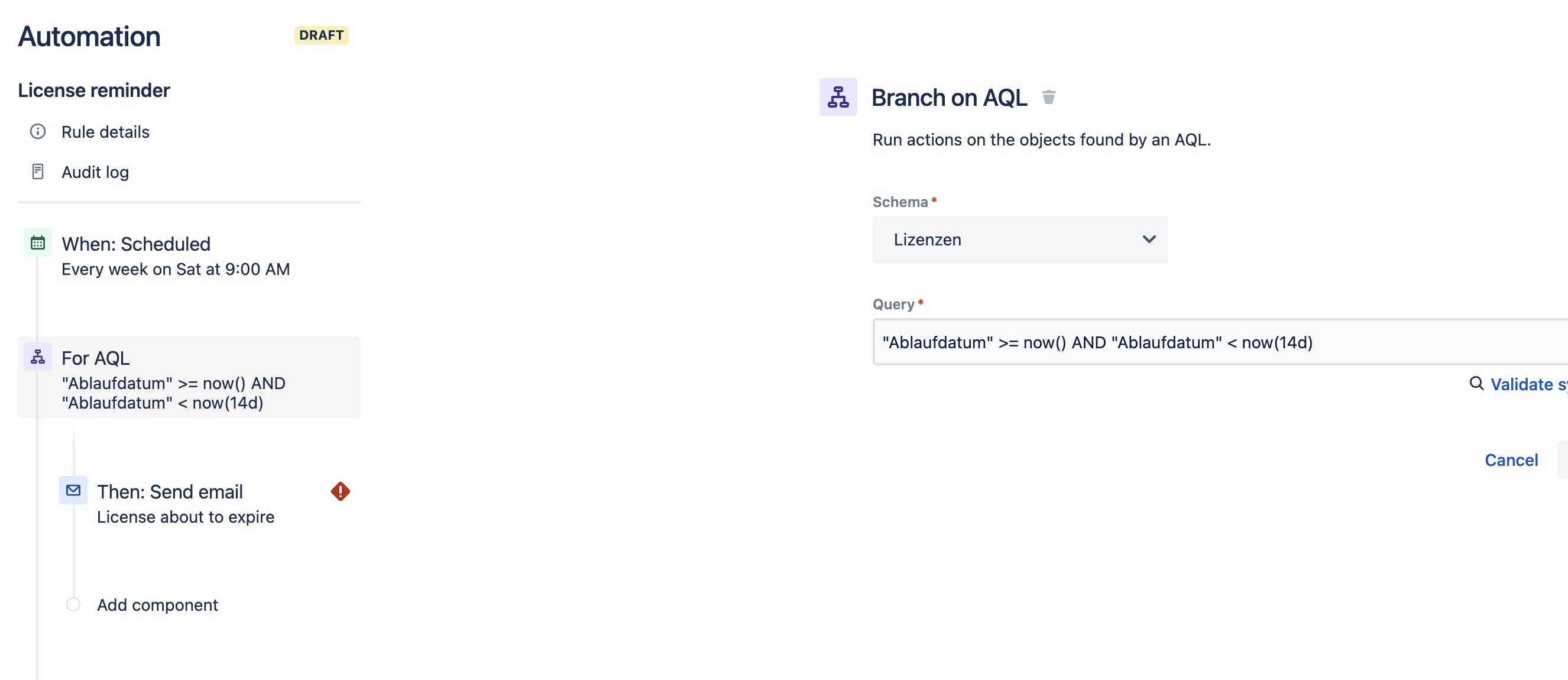 Solved Creating an Assets Automation for License Manageme...
