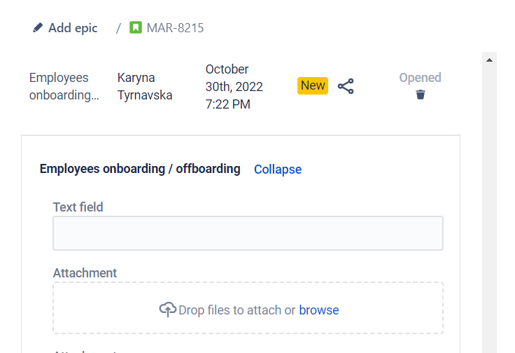 Can you add an upload/attachment field to a Jira F...