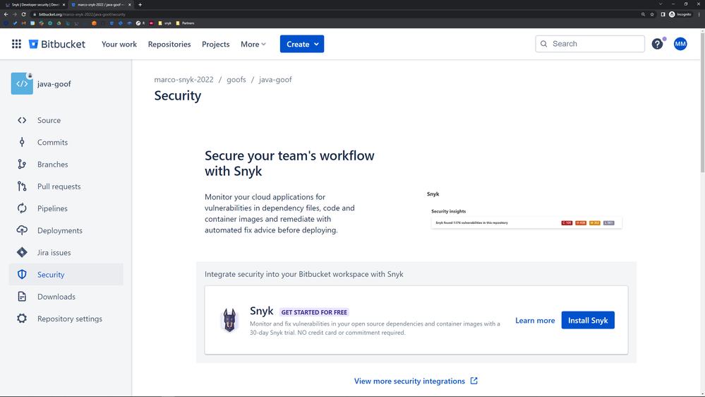 new-snyk-security-app-for-bitbucket-cloud-availabl-atlassian-community