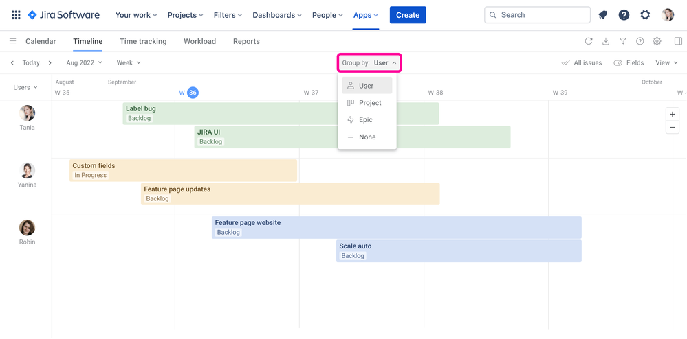 jira-guide-planyway-timeline-view.png