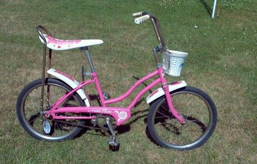 Pink huffy outlet bike 1980