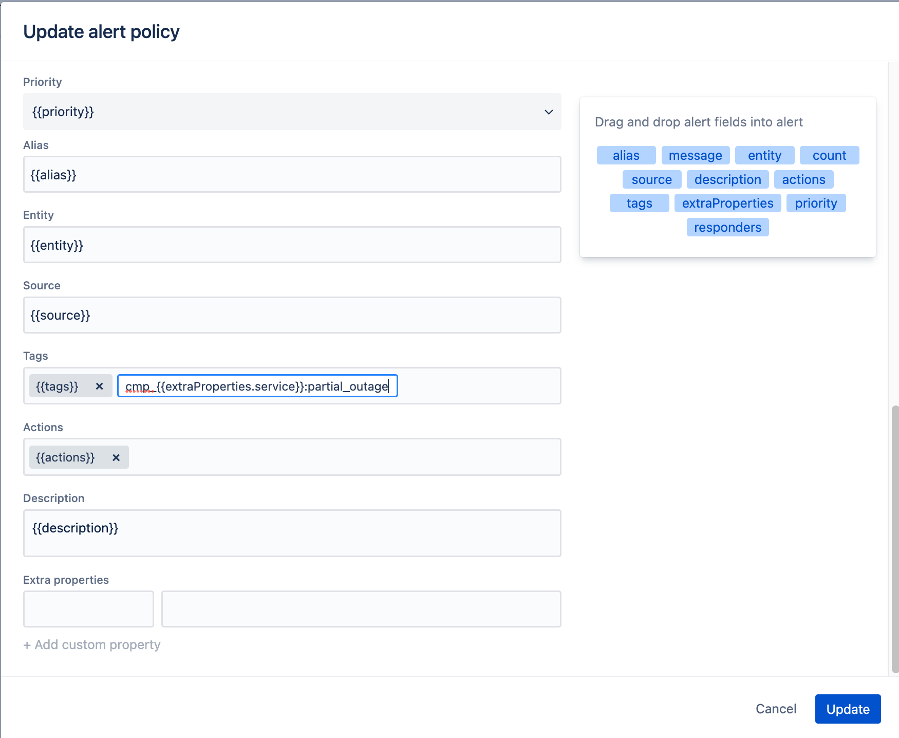 Solved Datadog tag journey into Statuspage incident throu...