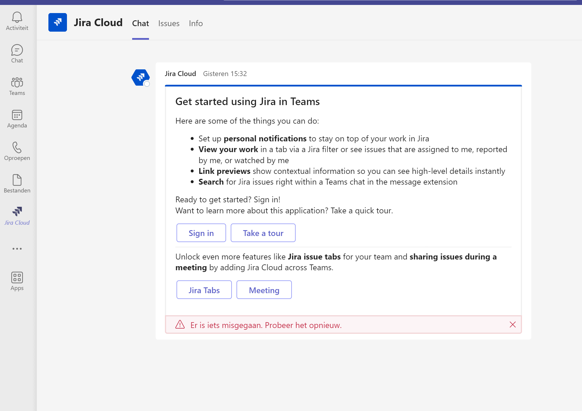 Microsoft Teams Integration With Jira Cloud Sign 7096