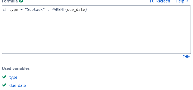 Jira Structure - formula columns