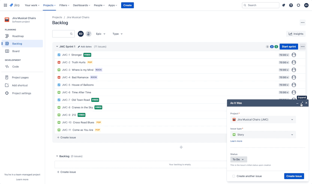 🎊 Introducing a new issue create experience 🎊 - Atlassian Community