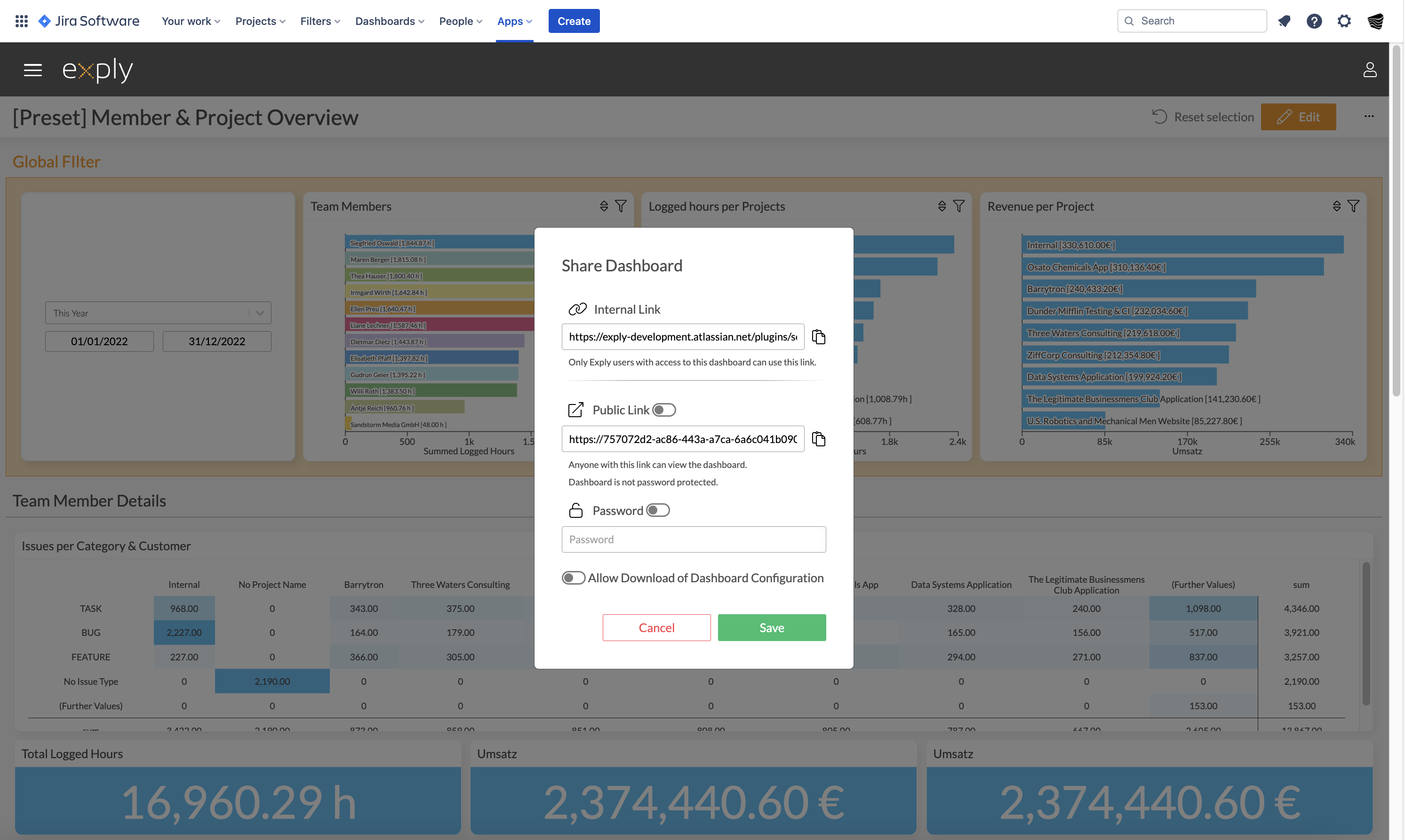 Solved: Can You Add Easy BI Reports Created From JIra In A...