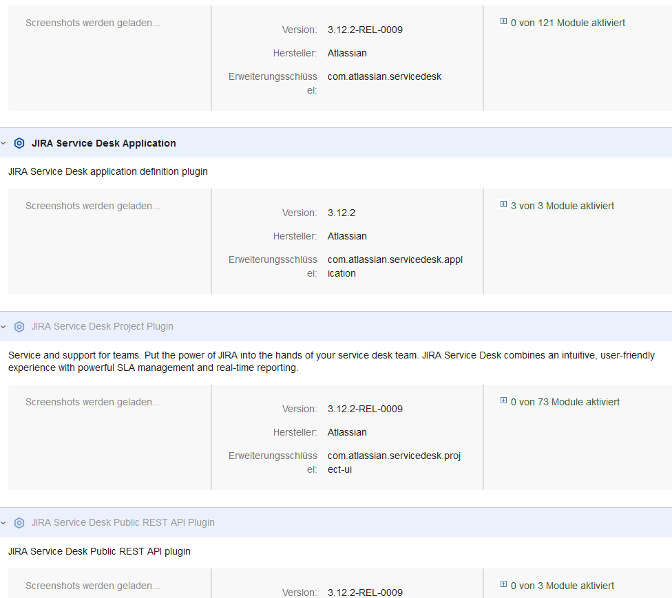 Service Desk Was Not Enabled