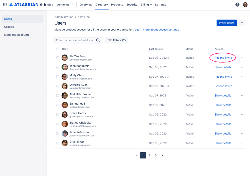 Unsuppress invitation emails with one click Atlassian Community