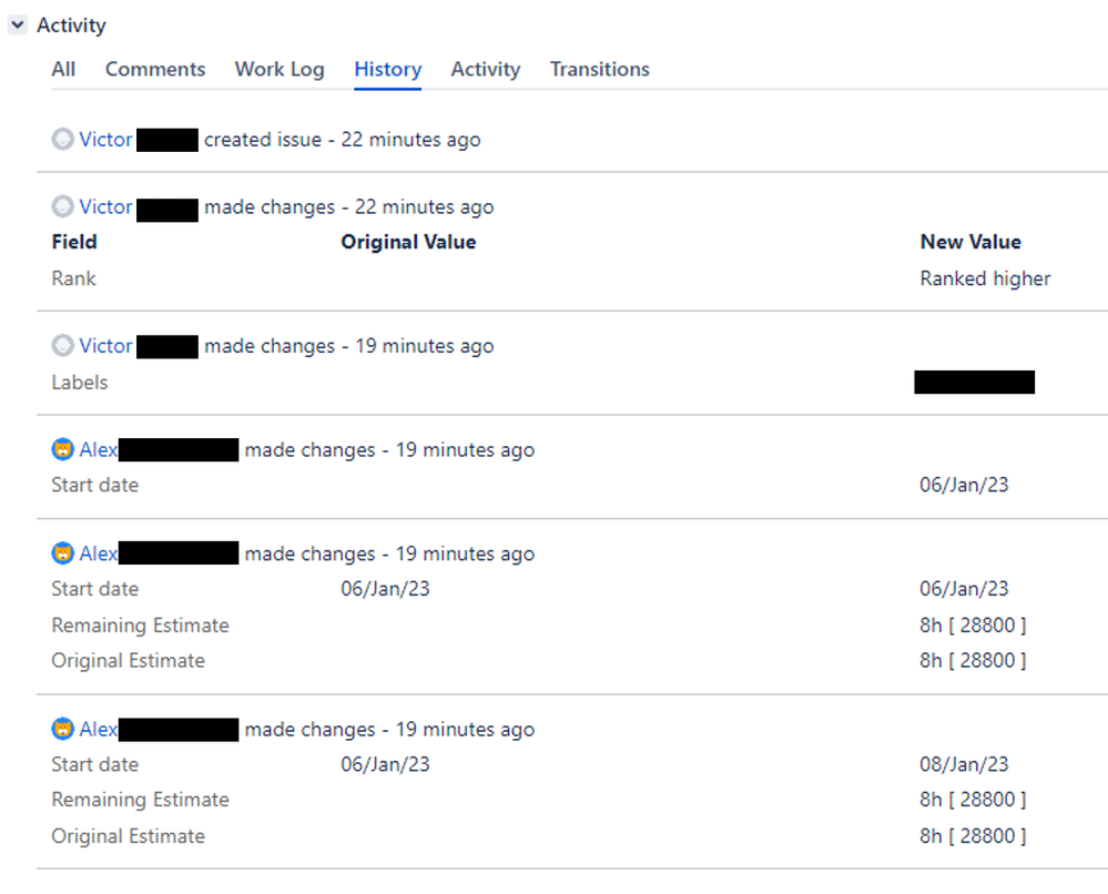 Why does my Start Date value keep changing?