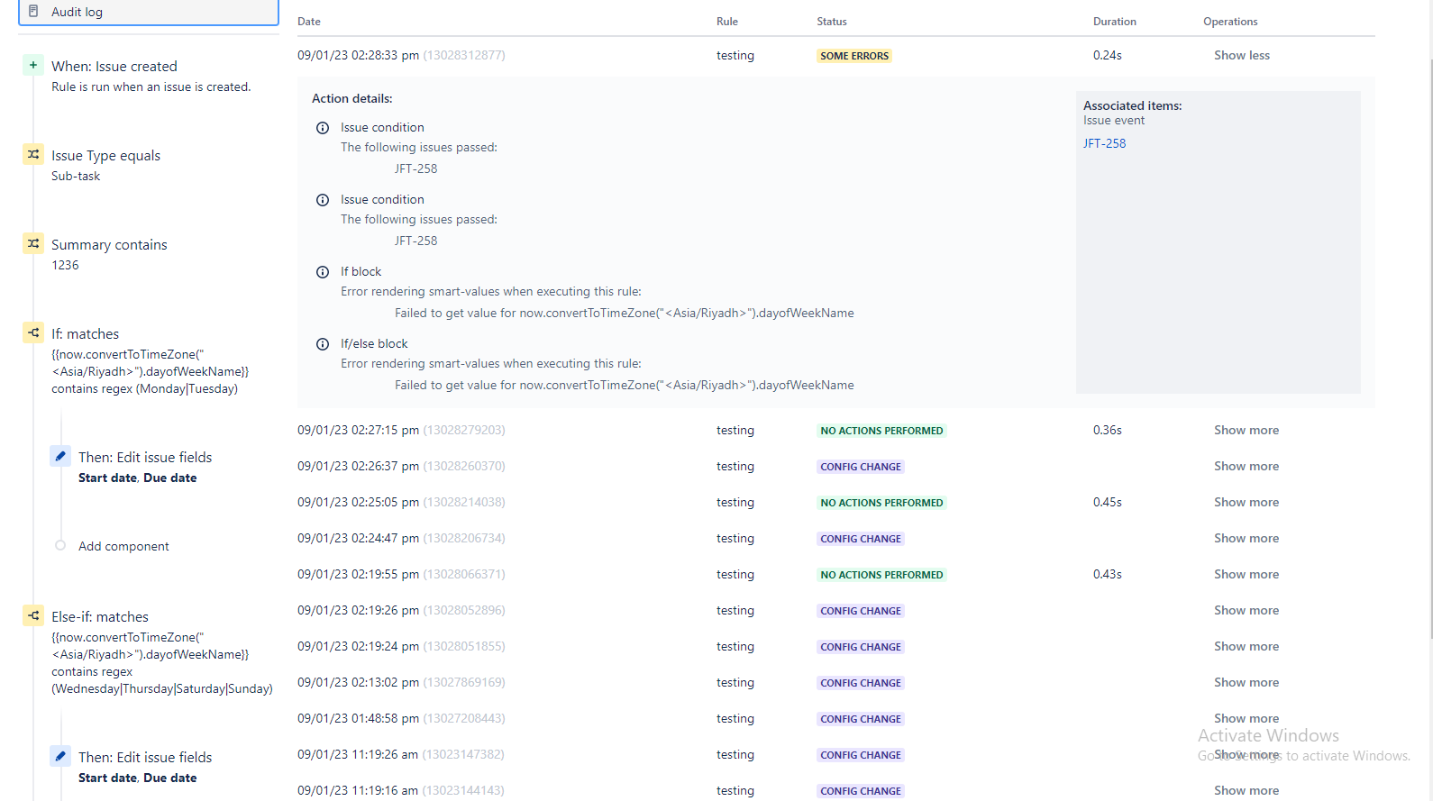 how-to-change-working-days-in-jira-automation