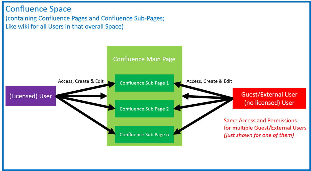 External User / Confluence Page Access
