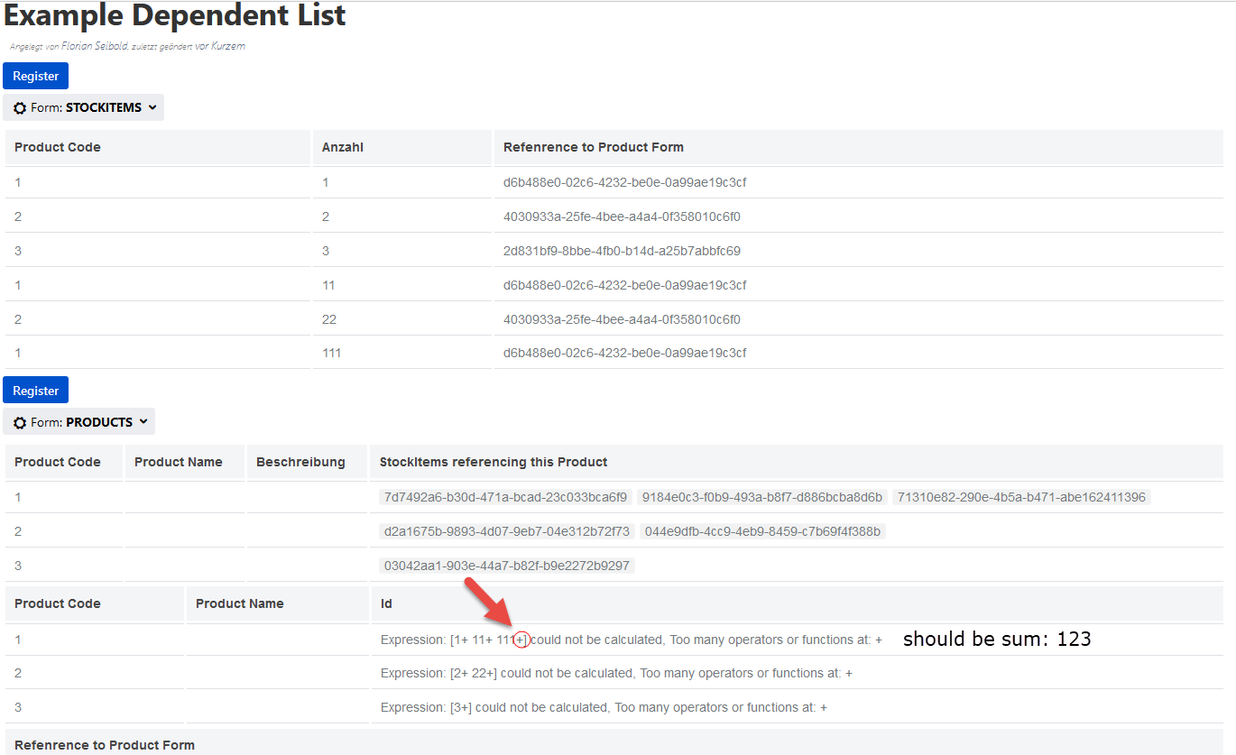 Solved ConfiForms Creating a Sum of a Numeric Field on a...