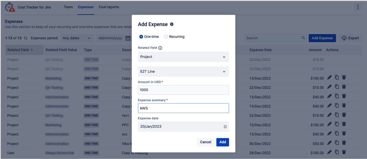 Tracking Project Costs in Jira with Cost Tracker Atlassian Community