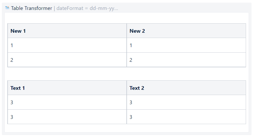 Solved Issues merging tables that are gathered using Tabl...