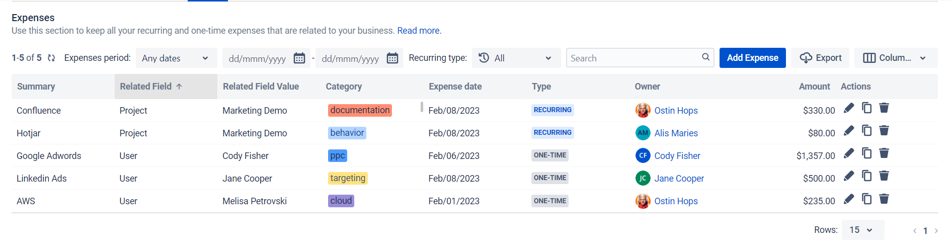 Improve Financial Visibility in Jira with Cost Tra... - Atlassian Community