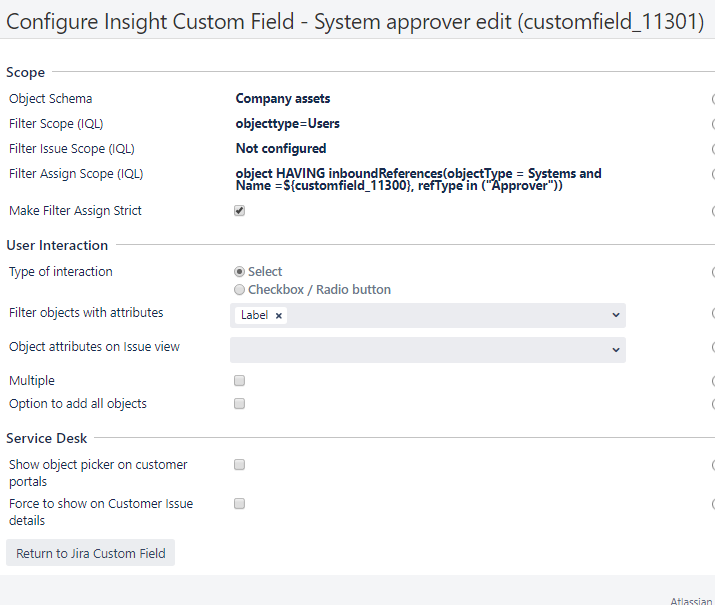 Solved Assests Filter assign scope