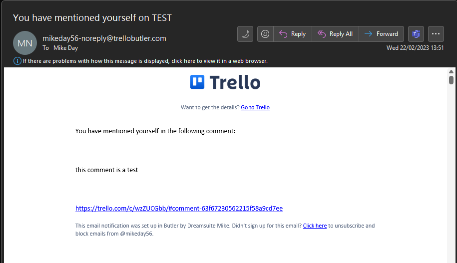 Solved How can I tag myself in a comment so I can get a
