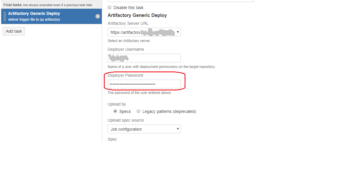 Solved Bamboo Specs and masked variables