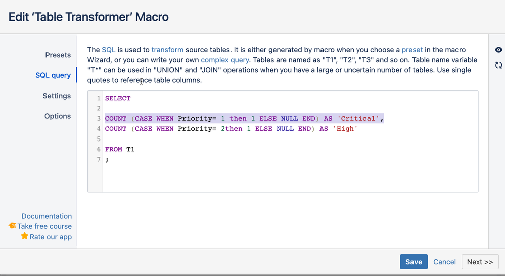Solved Jira Macro Syntax Question Using SQ How To Query
