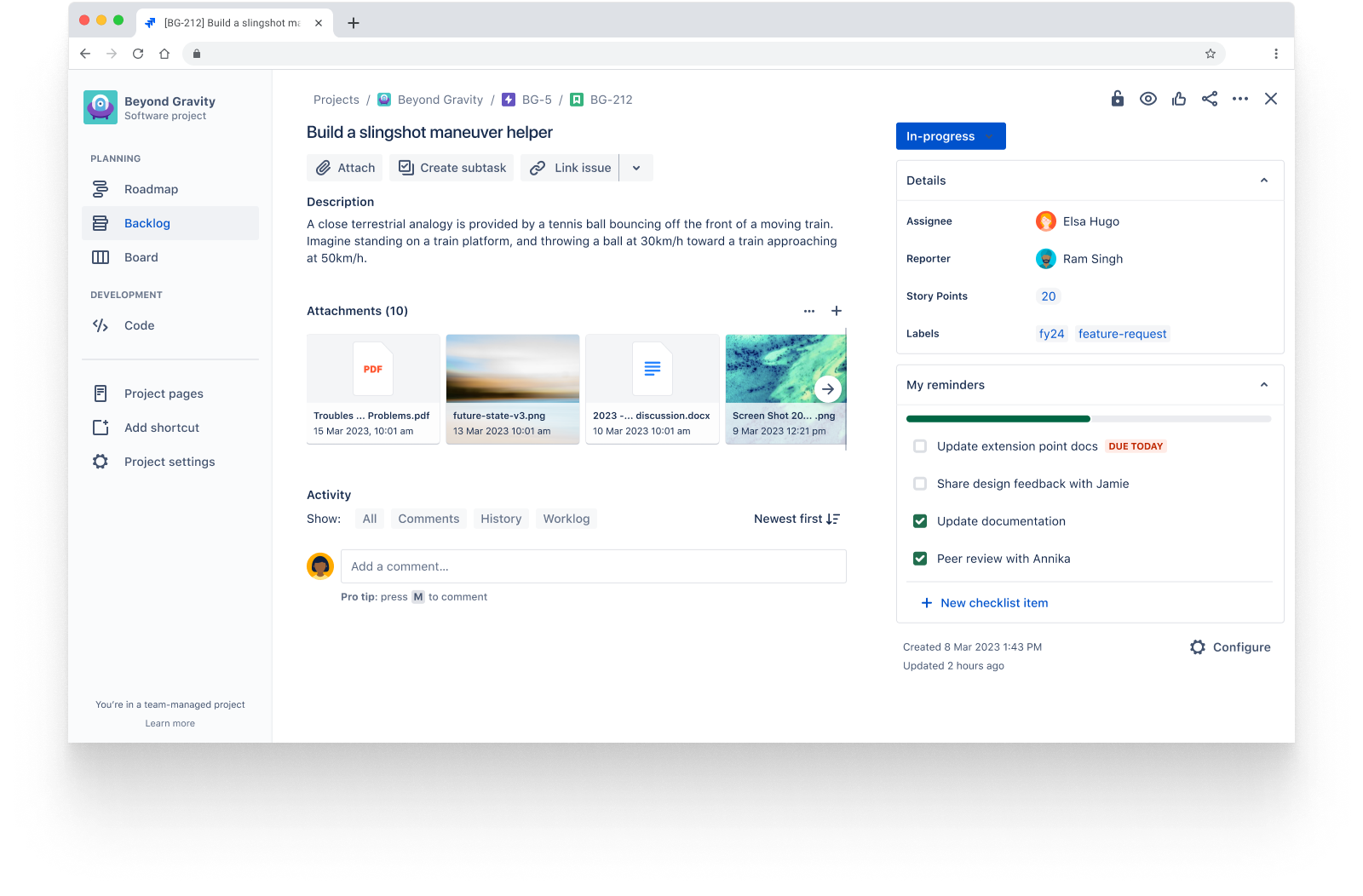 Jira Software Usability Improvements March 2023