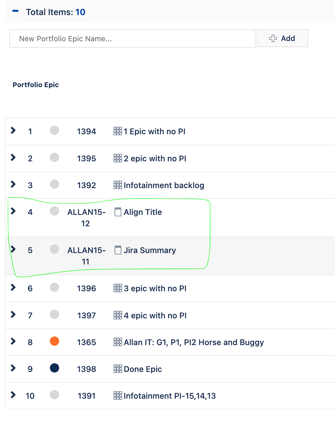 Solved How to flag Portfolio Epics vs Program Epics witho...