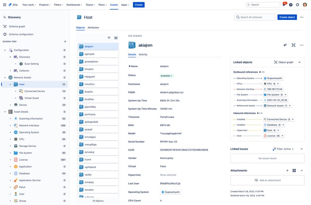 We are updating the user interface for Assets in Jira Service ...