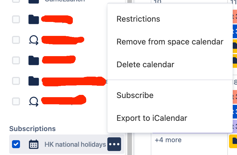 Colour on Calendar subscribed by URL