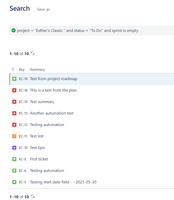 Solved: How to query Backlog + How to display in same orde...