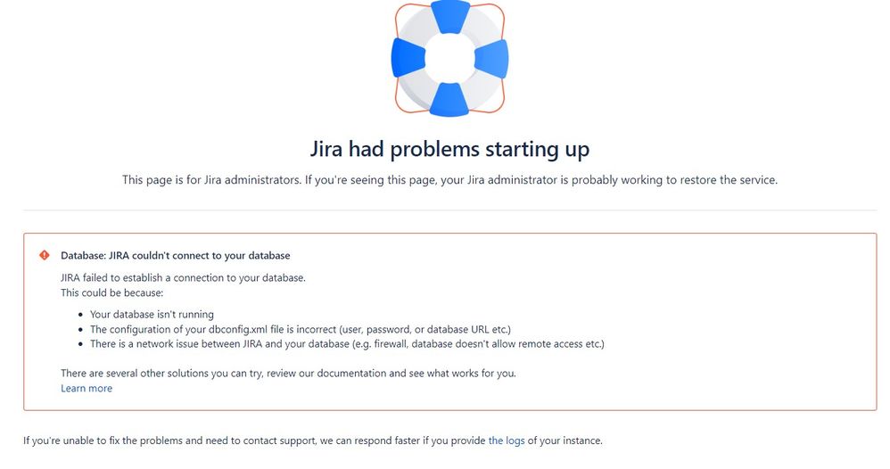 JIRA Data Base Issue.jpg