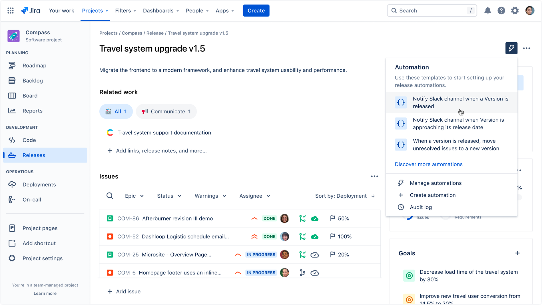 [Launched] Progressive Delivery capabilities in Jira Software