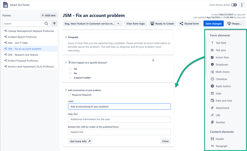How to add attachment field to your Jira Form? Atlassian Community