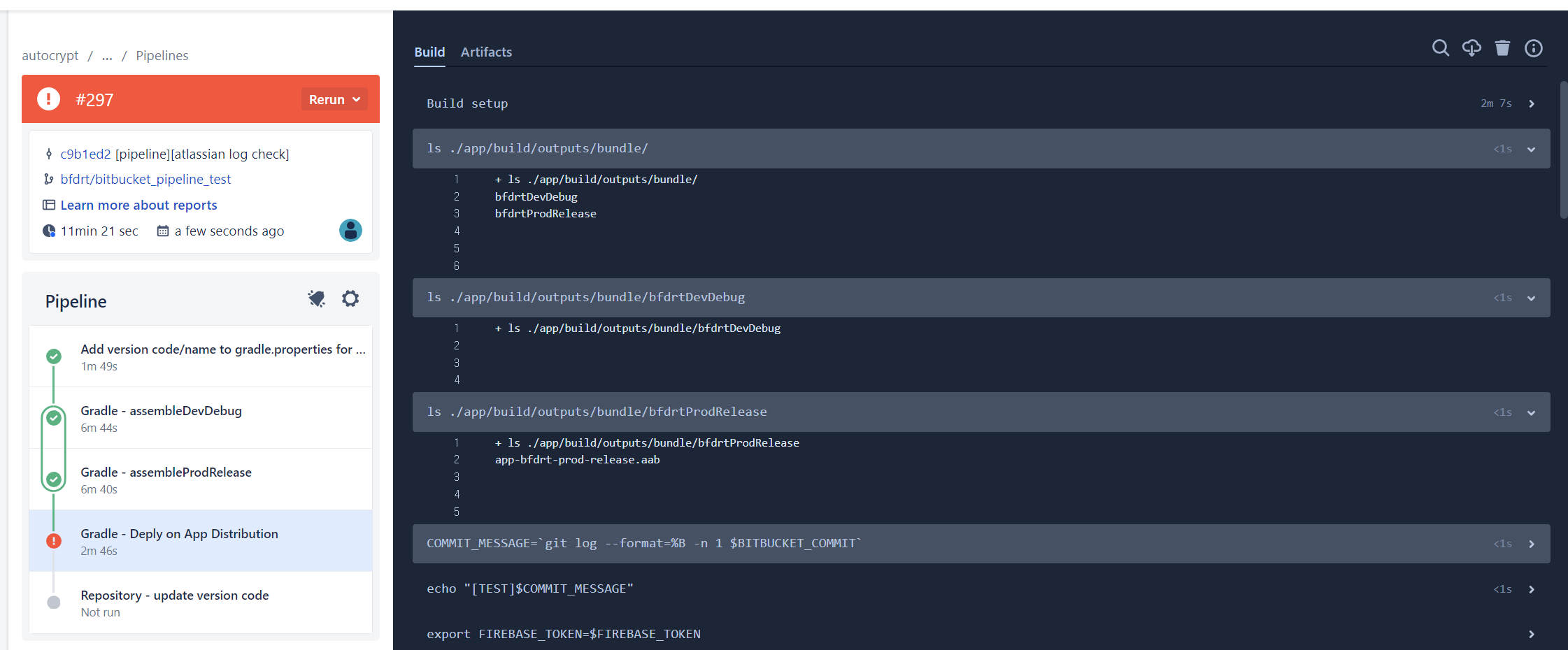 Pipeline Step Don't Get Artifacts Correctly When B...