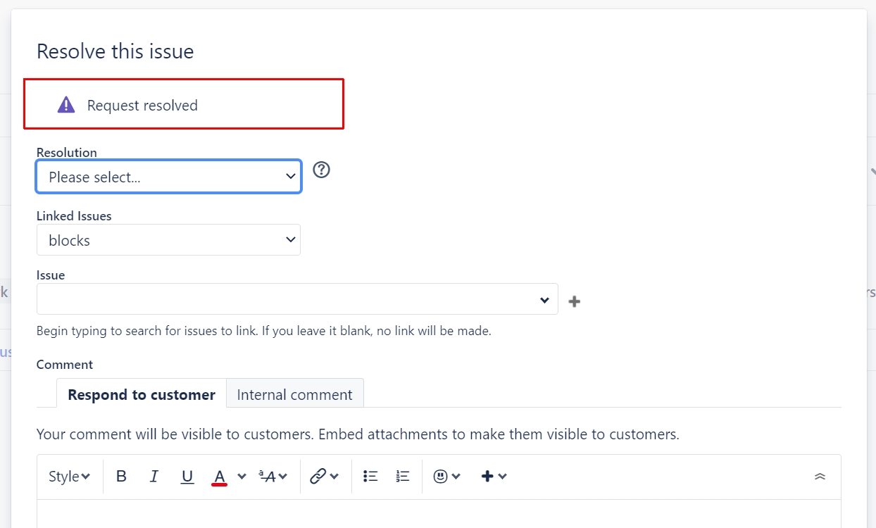 The transition screen shows text that I can't find...