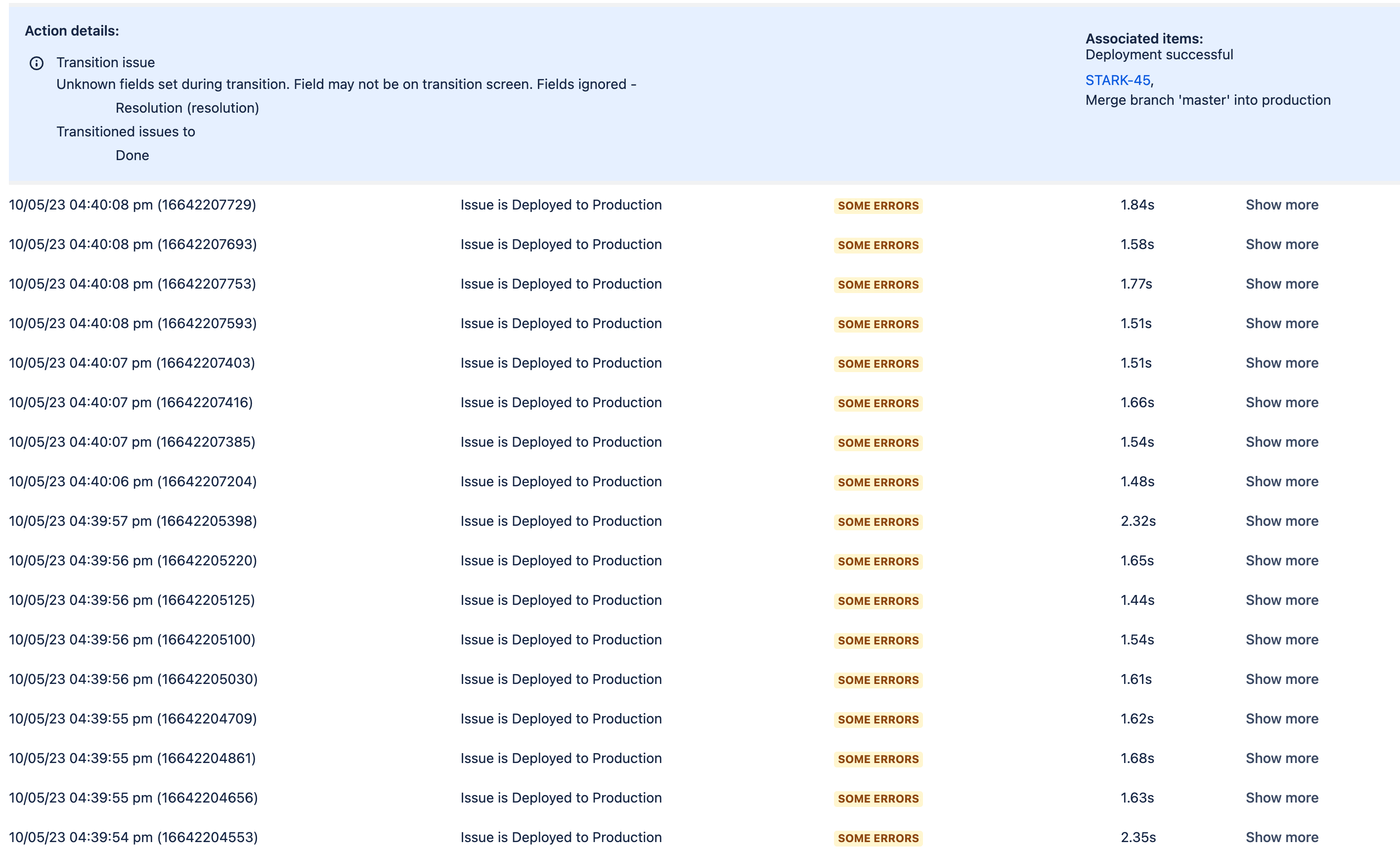 Automation Set Resolution When Deployed To Produ