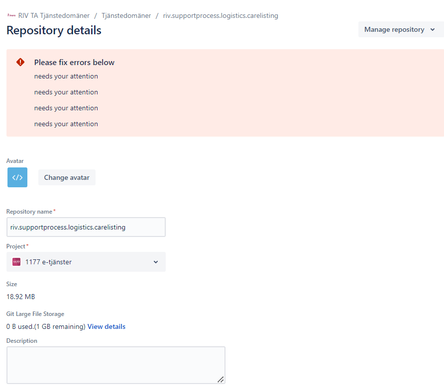 Bitbucket - errors adding repository to project.PNG