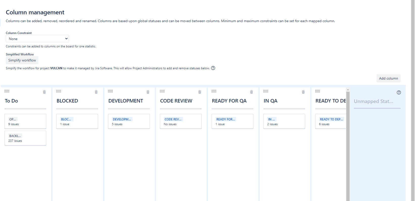 jira scrum board backlog filter