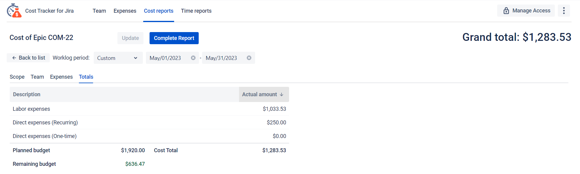 How much does one epic in Jira cost Atlassian Community