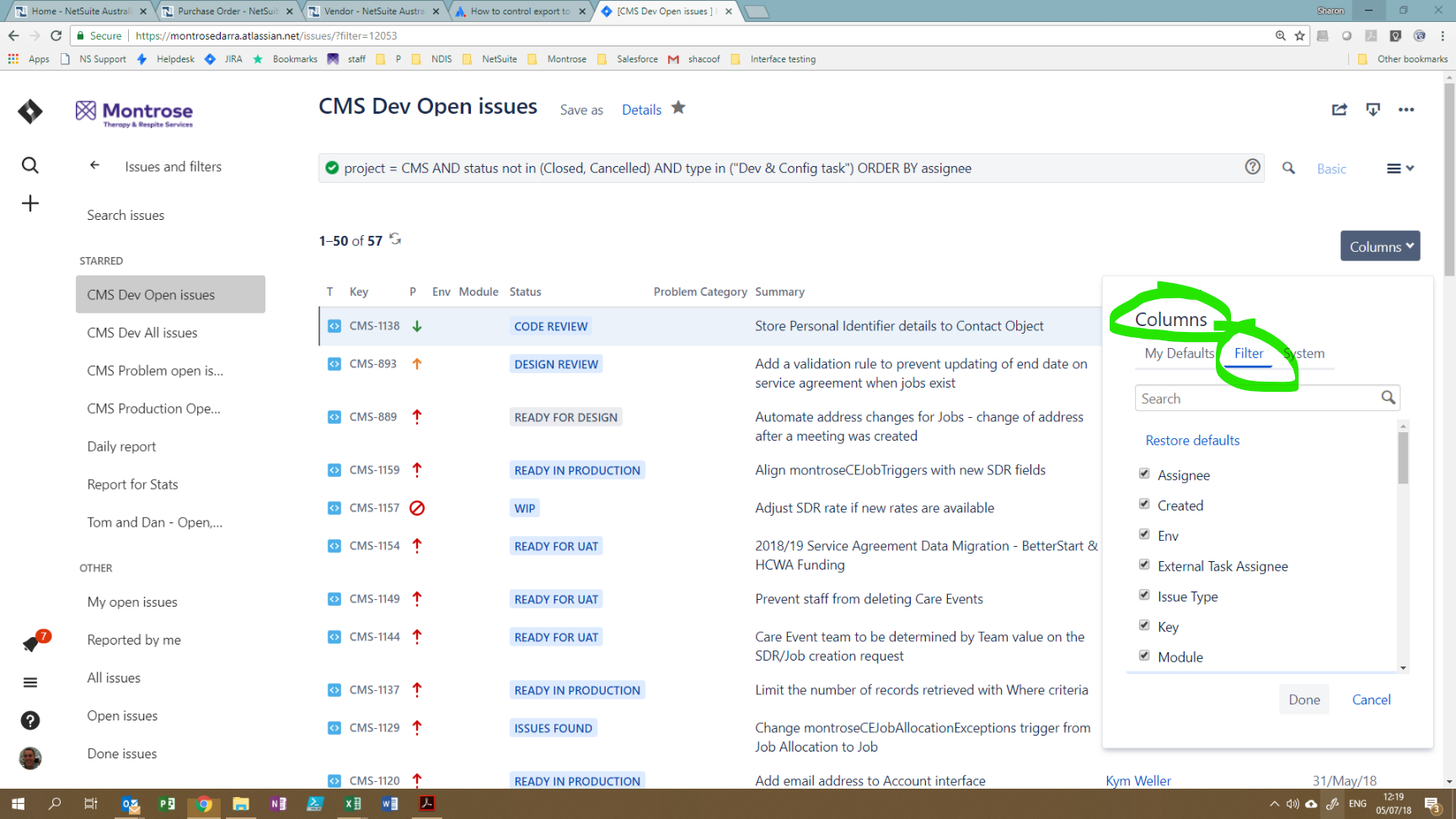 How to control export to CSV (current fields) fiel...