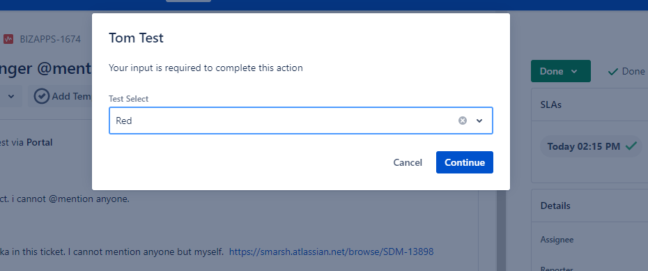 Request input from users when a Manual rule is tri... - Atlassian Community