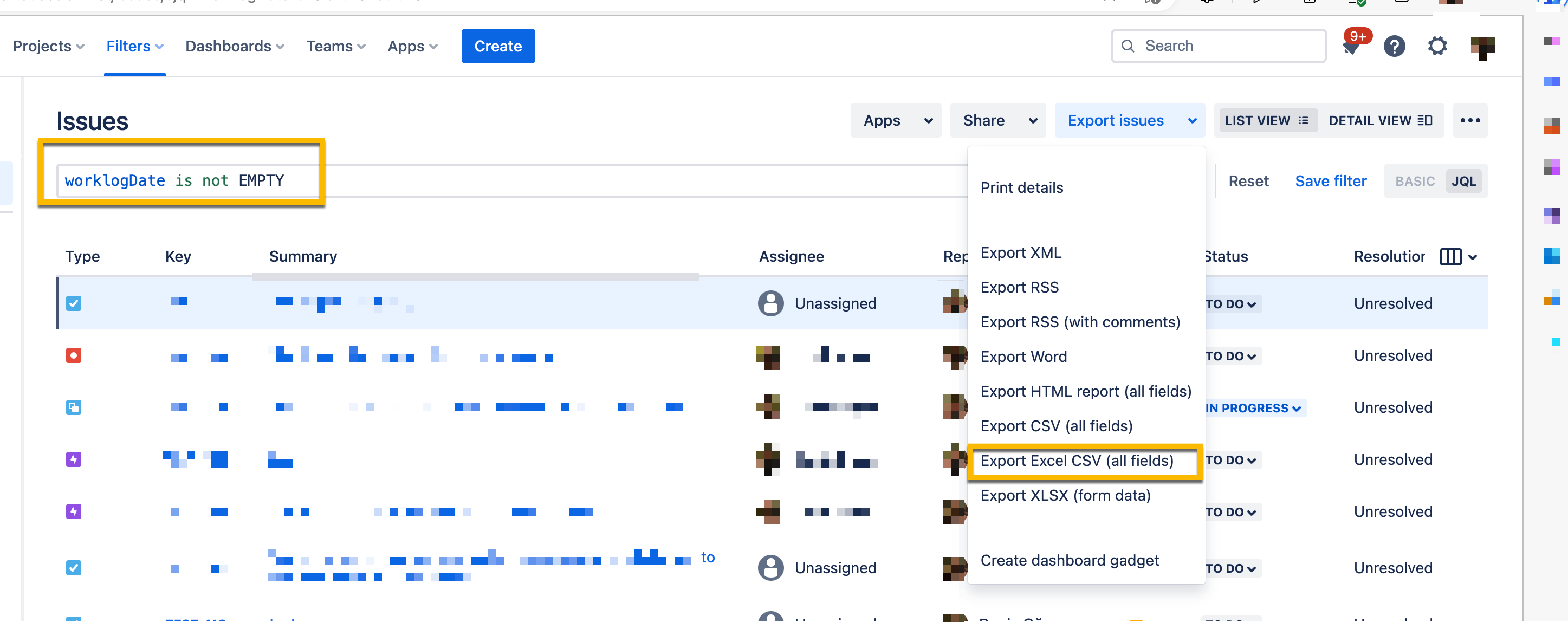 Solved: Jira Work Log 'work description' field - how to ex...