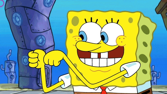 New trending GIF tagged spongebob squarepants tongue patrick…