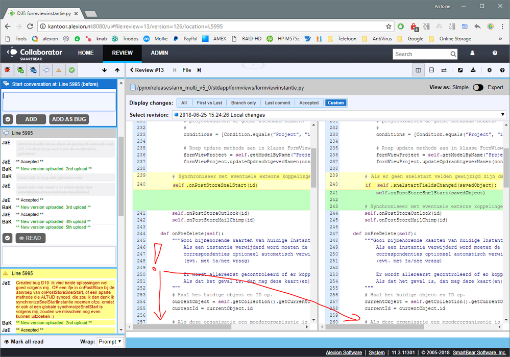 With scrollbar and both sides visible - Smartbear Collaborator.PNG