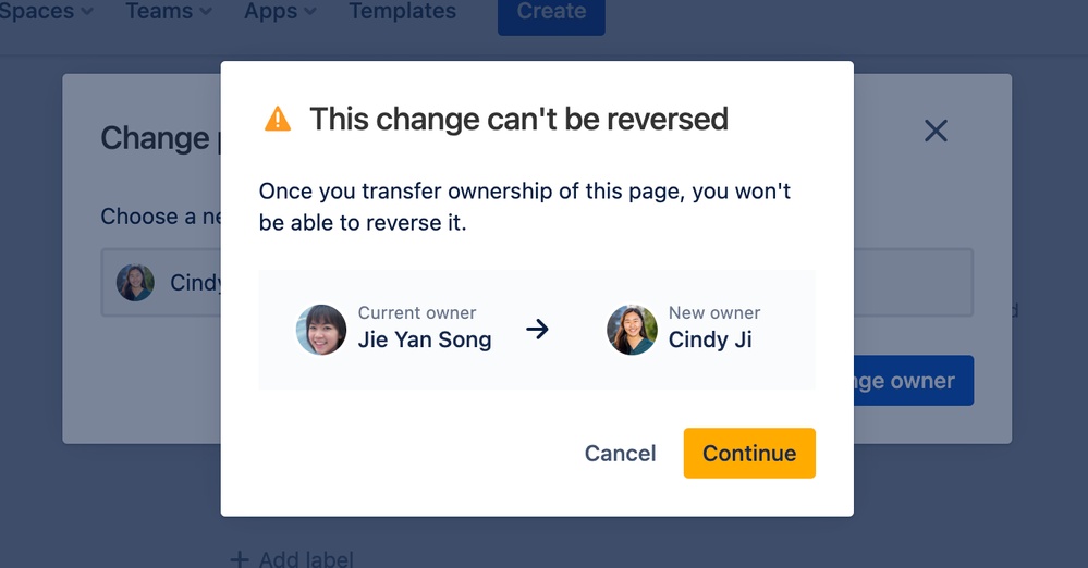 New! Assign and transfer page ownership! Atlassian Community
